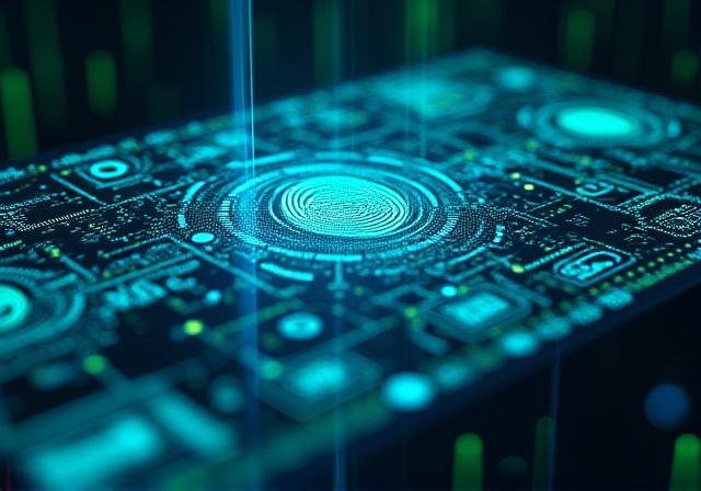 Secure Data Visualization with biometric overlay